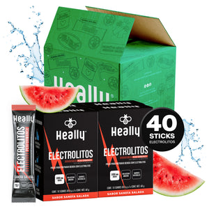Heally Electrolitos Performance Sandia Pack 4