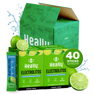 Heally Electrolitos Limon Pack 4