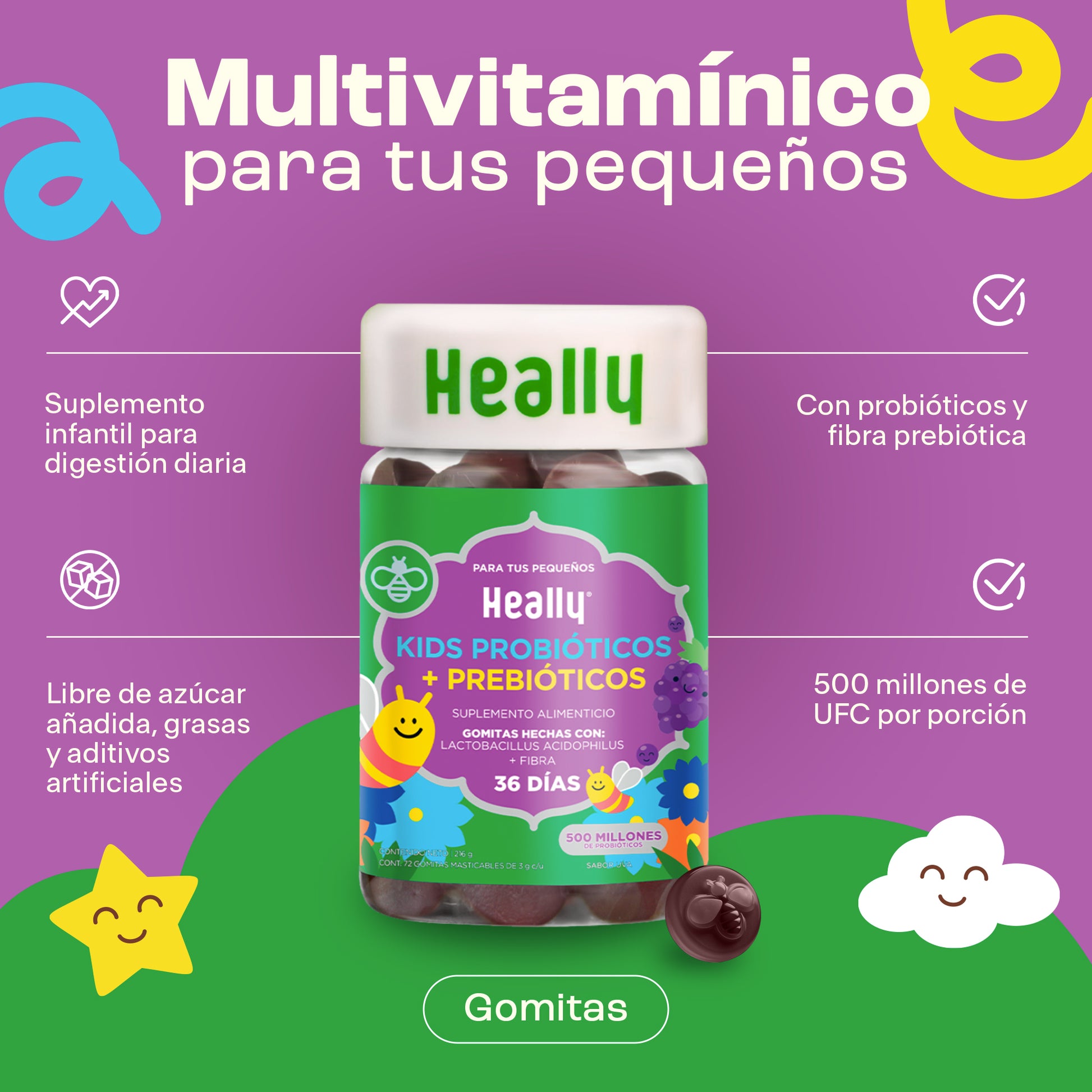 Heally Probióticos Kids