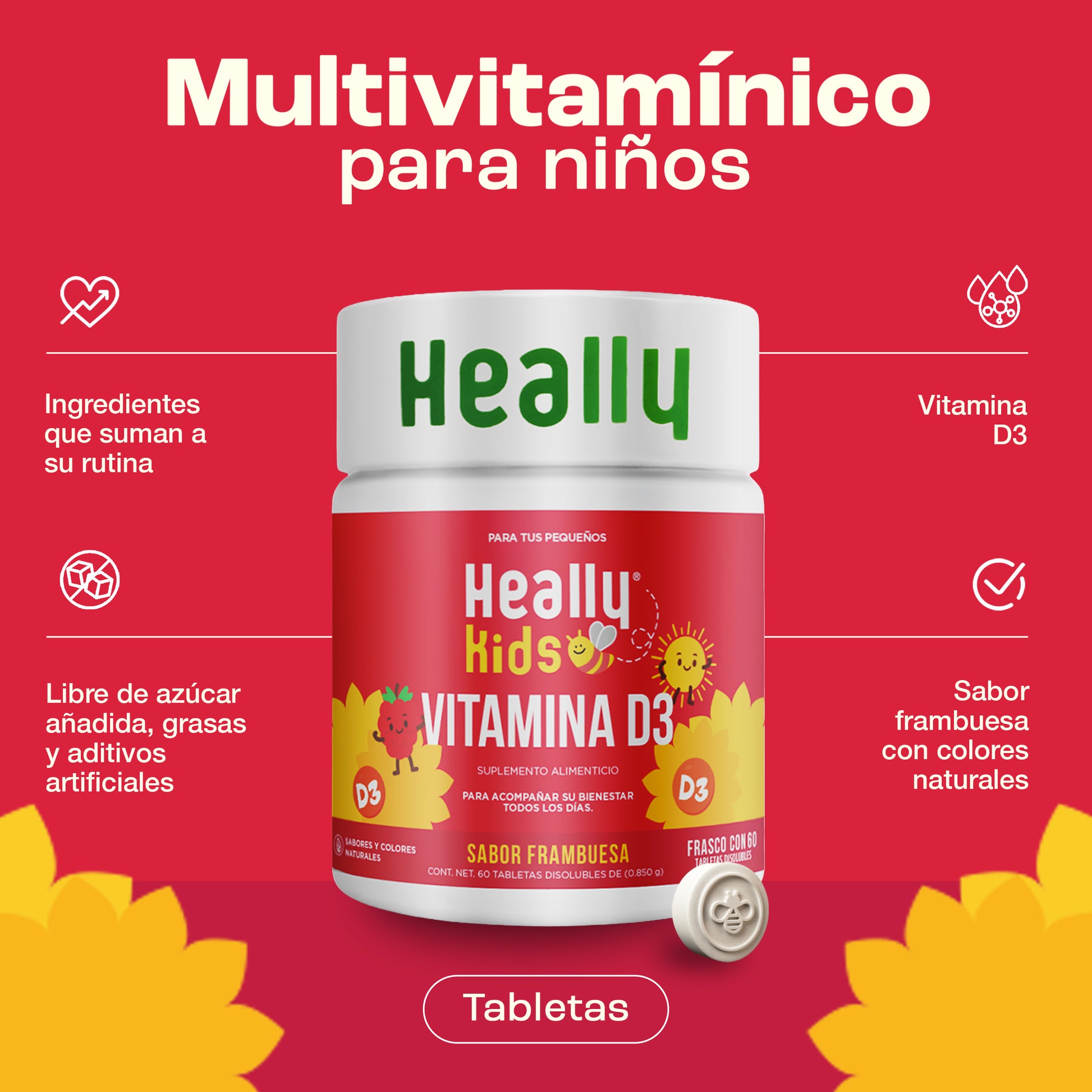 Heally Kids Vitaminas D3