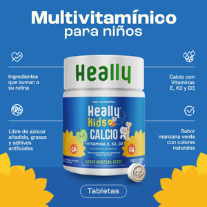 Heally Kids Calcio Tabletas
