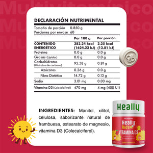 Heally Kids Vitaminas D3