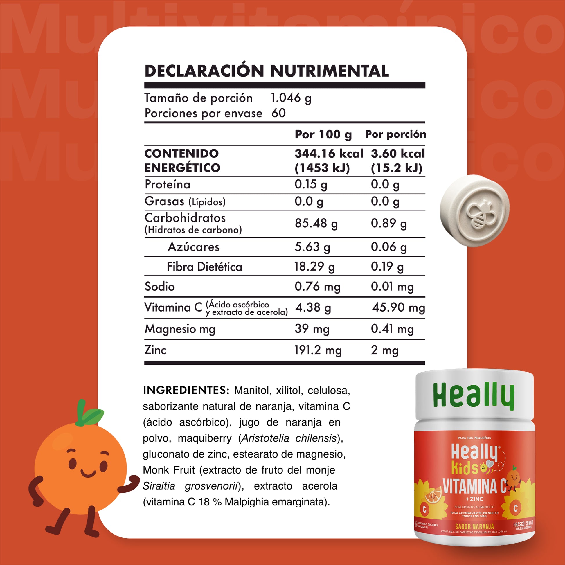 Heally Kids Vitamina C