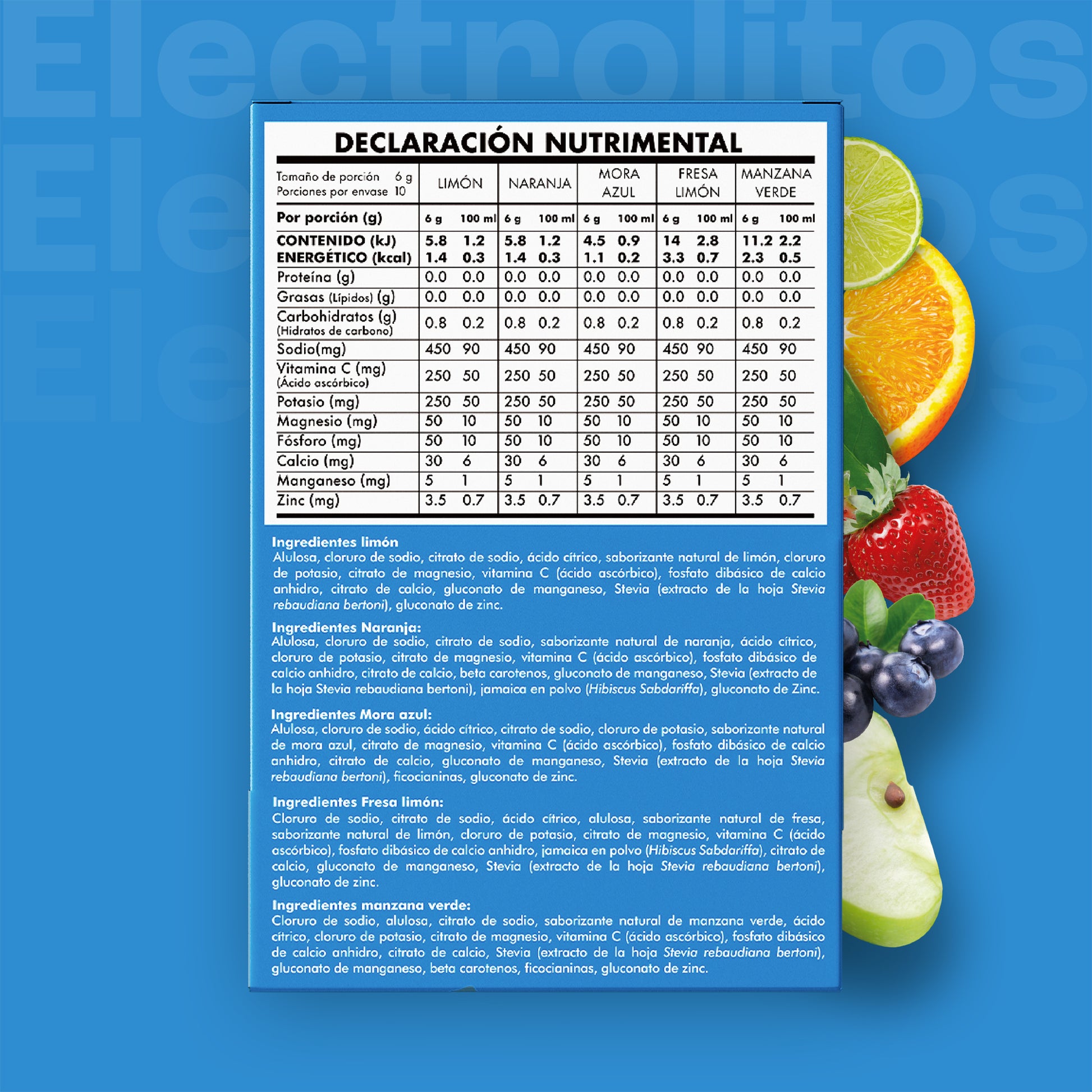 Heally Electrolitos Surtido