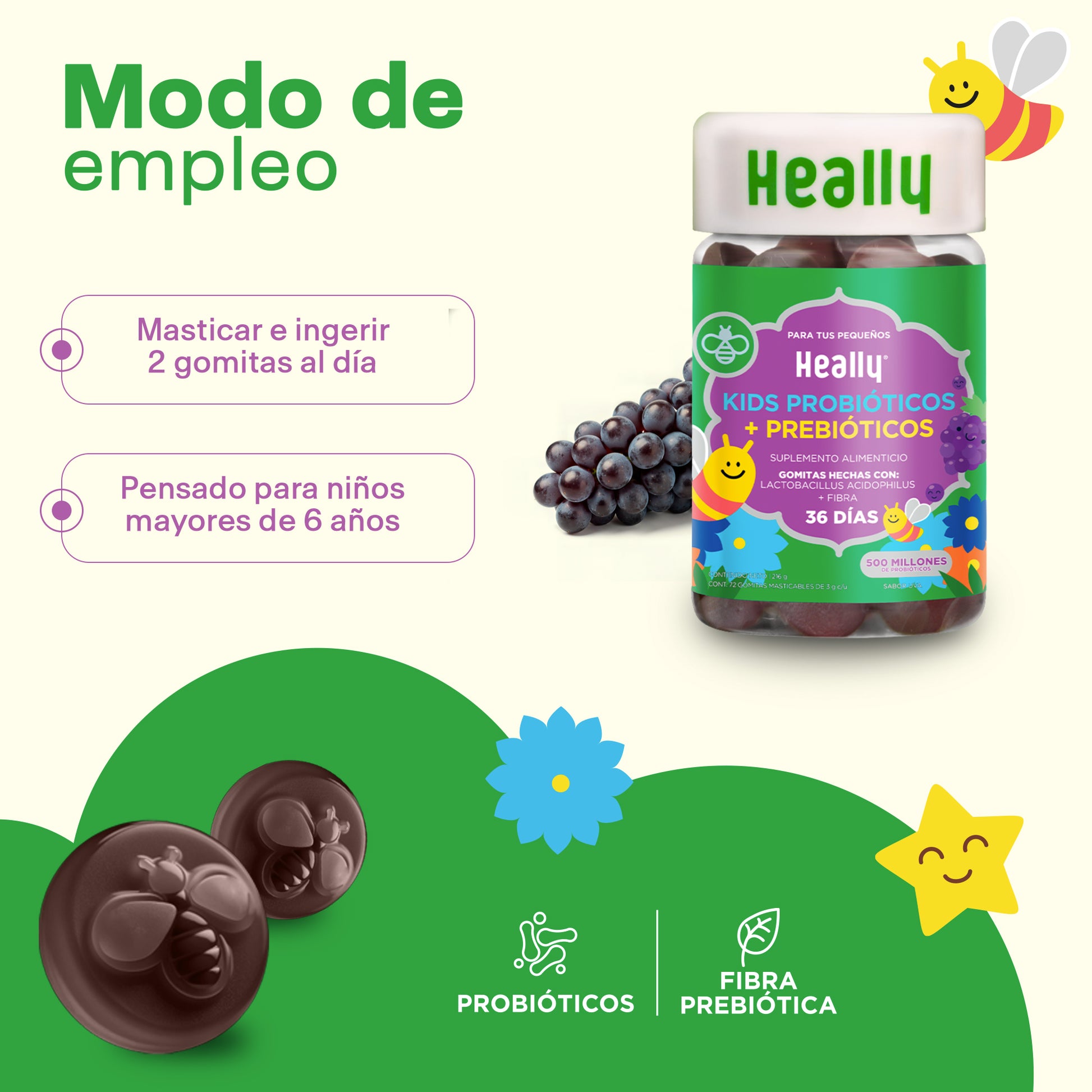 Heally Probióticos Kids