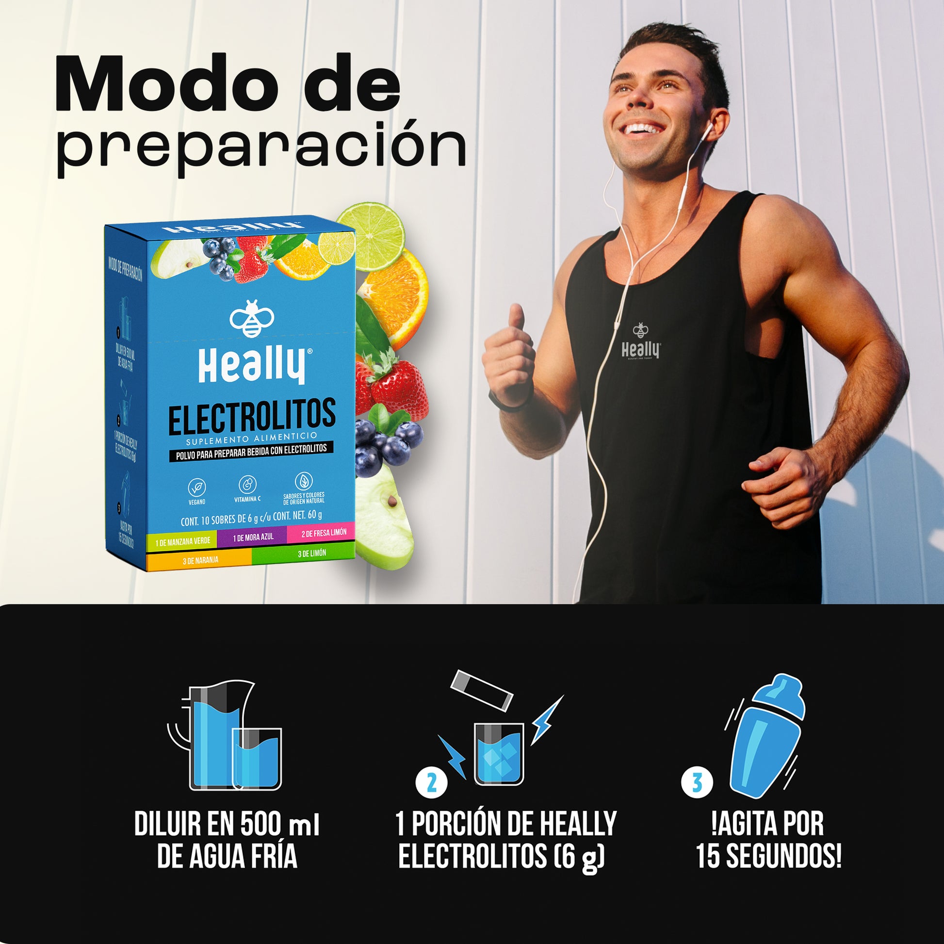 Heally Electrolitos Surtido