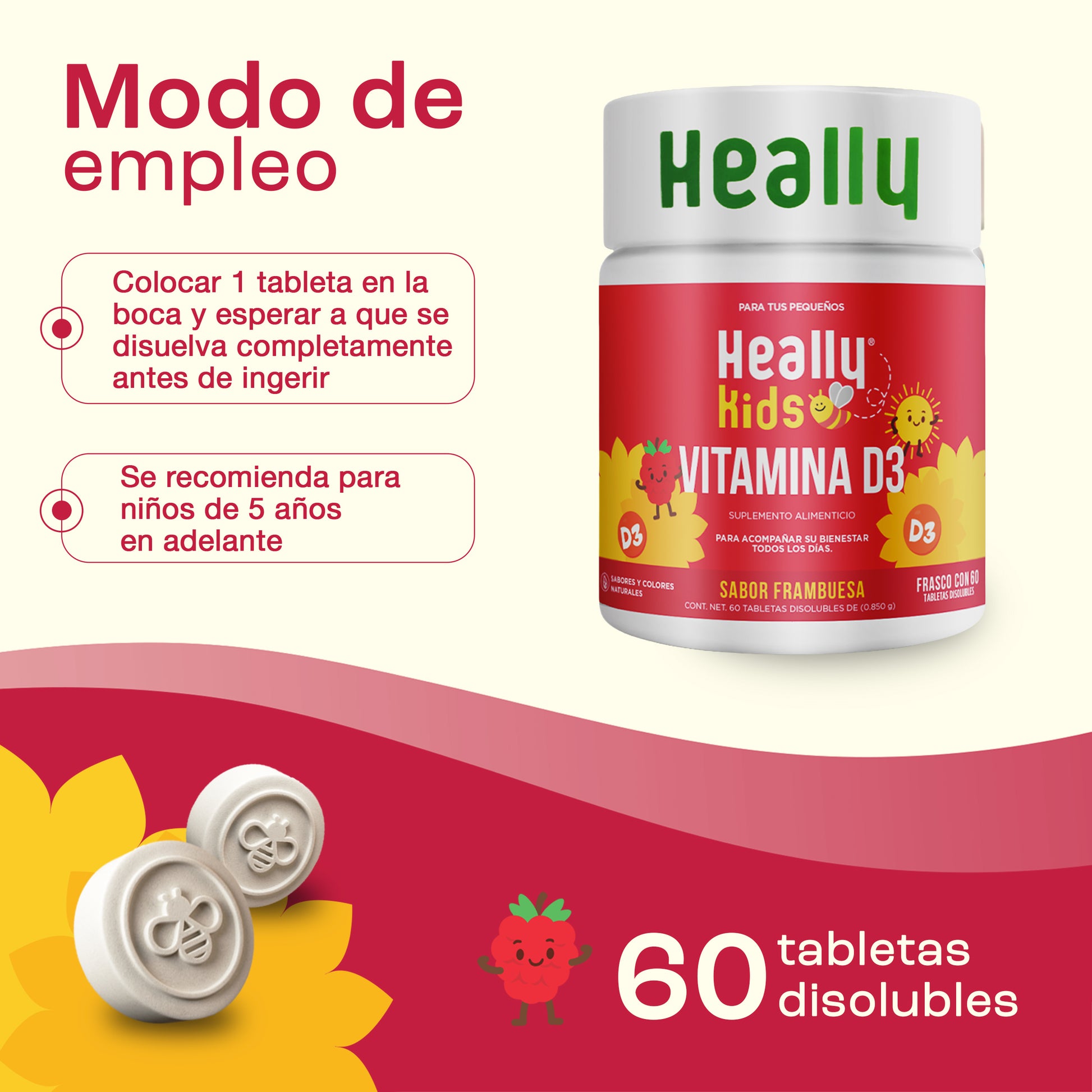 Heally Kids Vitaminas D3
