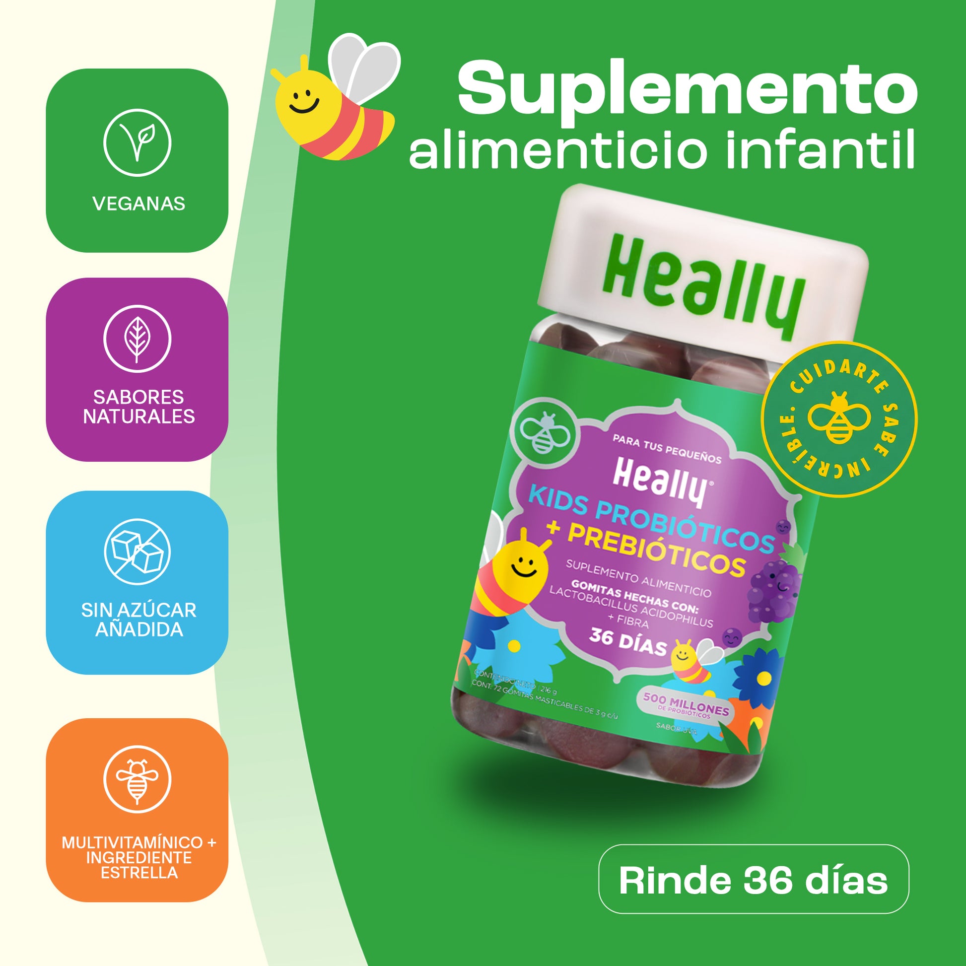 Heally Probióticos Kids