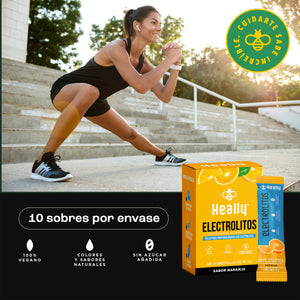 Heally Electrolitos Naranja