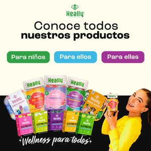 Heally Electrolitos Fresa Limon