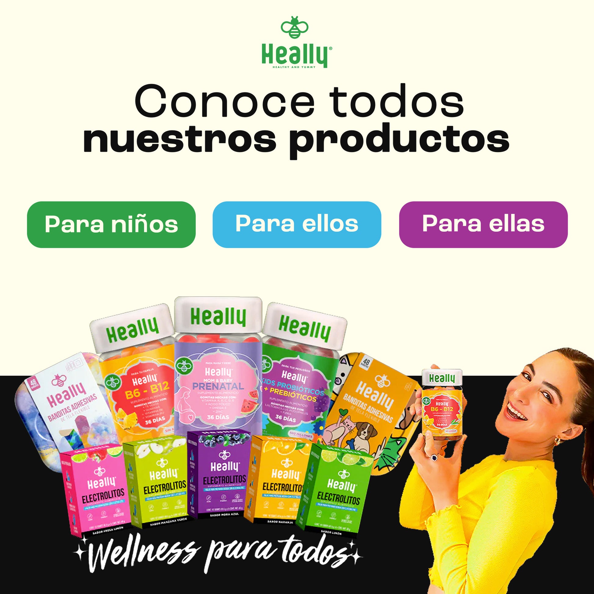 Heally Electrolitos Fresa Limon