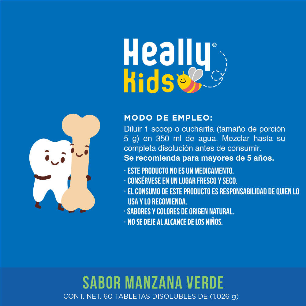 Heally Kids Calcio Tabletas