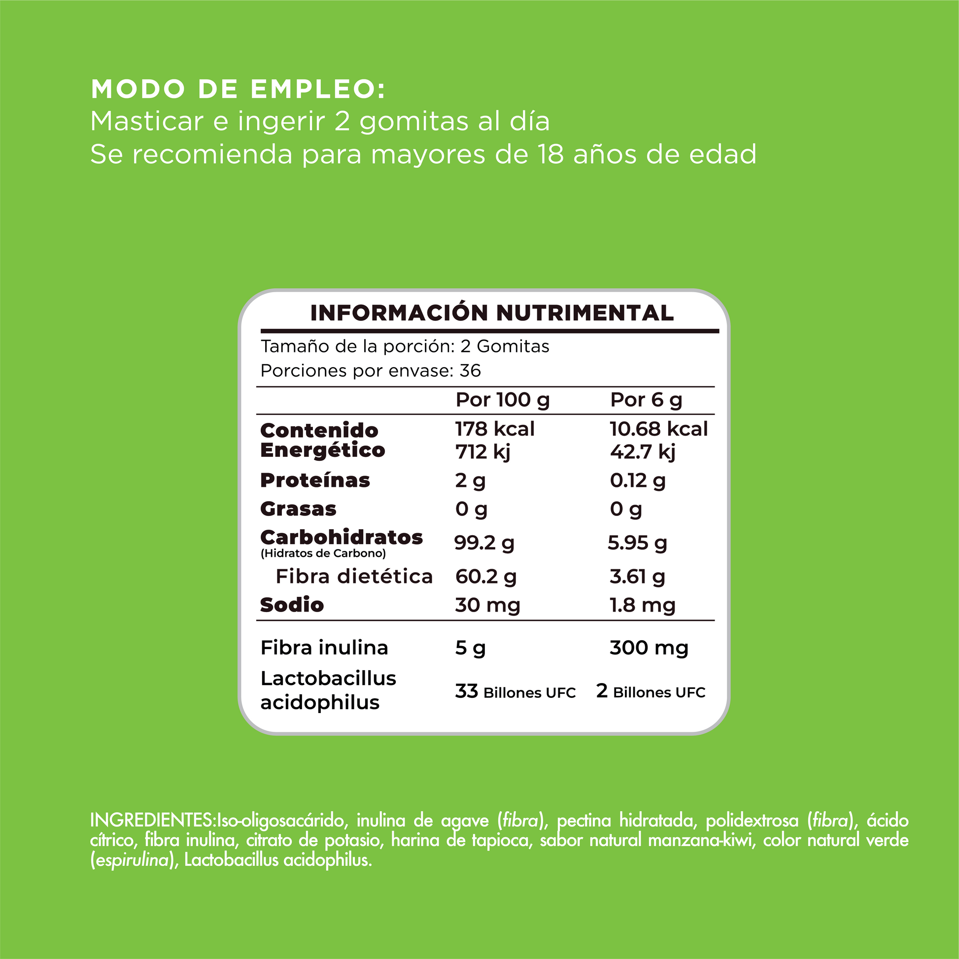 Heally Fibra + Probióticos