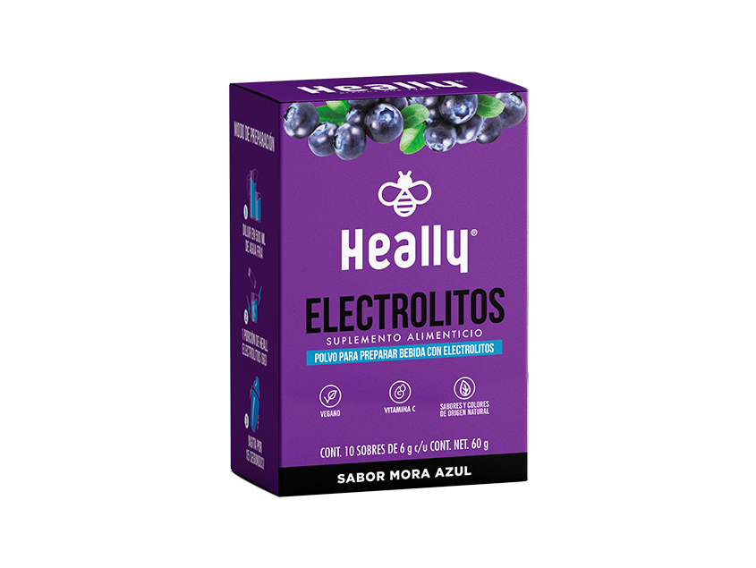 Heally Electrolitos Mora Azul