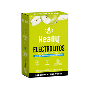 Heally Electrolitos Manzana Verde