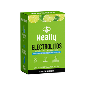 Heally Electrolitos Limon