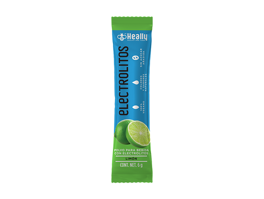 Heally Electrolitos Limon