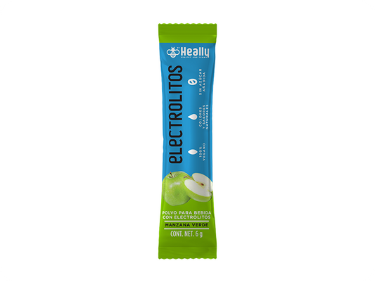 Heally Electrolitos Manzana Verde
