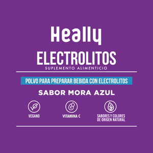Heally Electrolitos Mora Azul