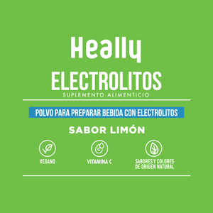 Heally Electrolitos Limon