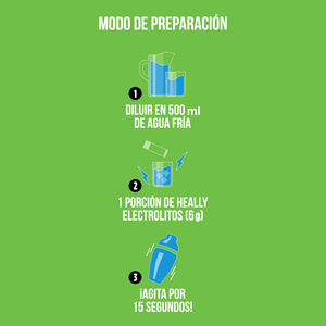 Heally Electrolitos Limon