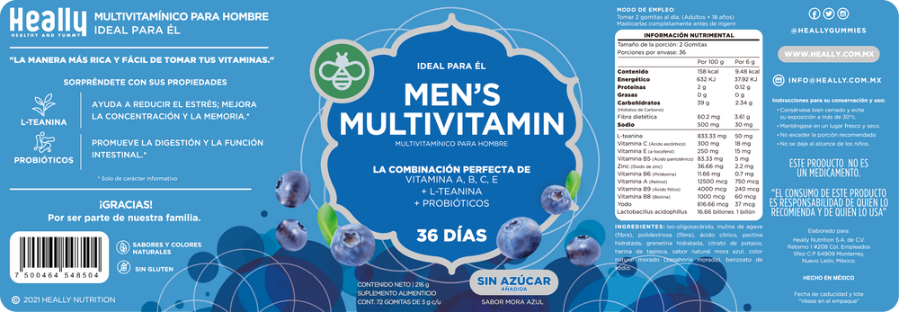 
                  
                    MEN’S MULTIVITAMIN
                  
                